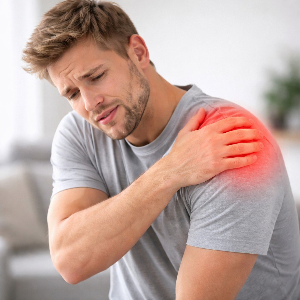 Изображение статьи Синдром замороженного плеча: что это такое и как лечить